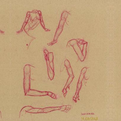 Figures on Paper Arms II