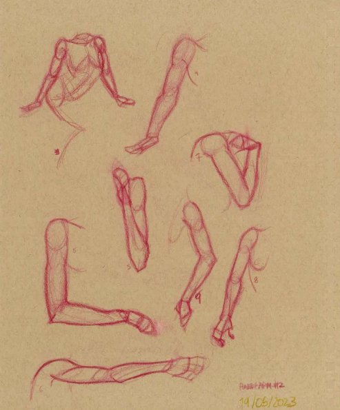 Figures on Paper Arms II