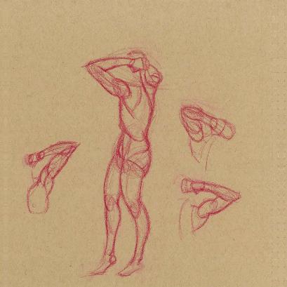 Figures on Paper XII