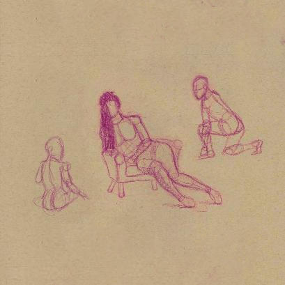 Figures on Paper XIX