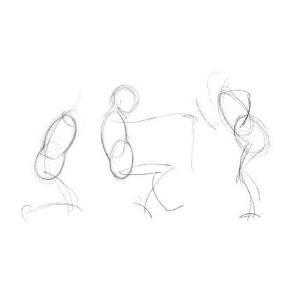 Gesture Reel Drawing the Torso III