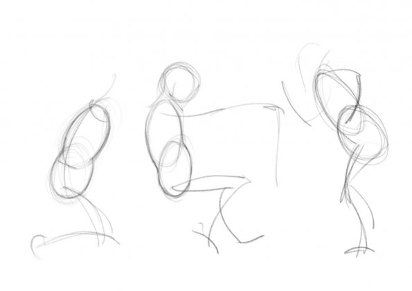 Gesture Reel Drawing the Torso III