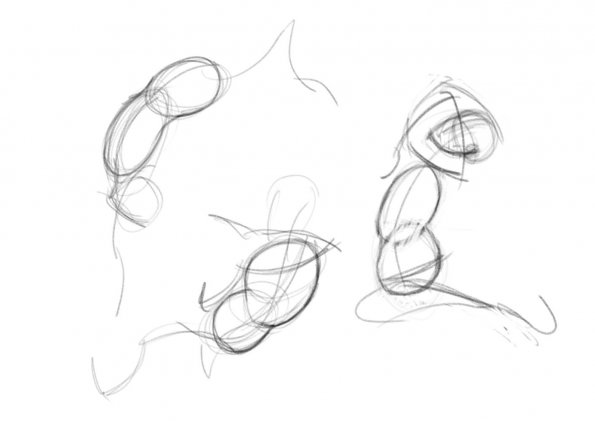 Gesture Reel Drawing the Torso II