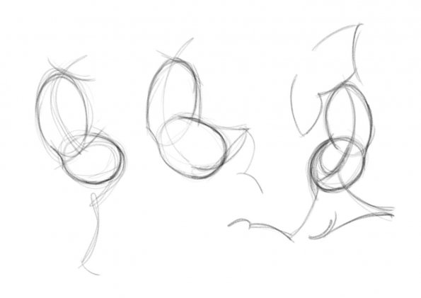 Gesture Reel Drawing the Torso I