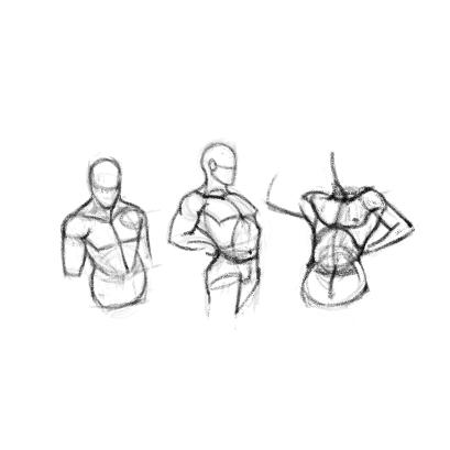 Upper Torso Men I